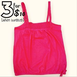 🟣[GAP] Crocheted Lace Detailed Top